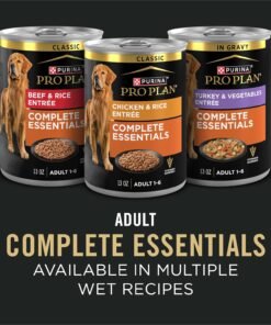 purina pro plan complete essentials shredded blend chicken and rice dog food dry formula with probiotics for dogs