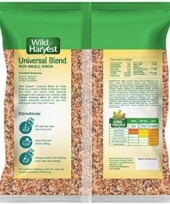 kaytee essentials blend with black oil sunflower, cracked corn and millet, wild bird food seed for cardinals, jays, finches, chickadees, nuthatches, woodpeckers, grosbeaks, juncos, 9.5 pounds