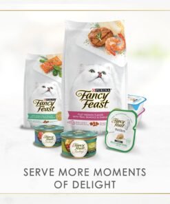 fancy feast poultry and beef feast classic pate collection grain free wet cat food variety pack (pack of 30) 3 oz. cans