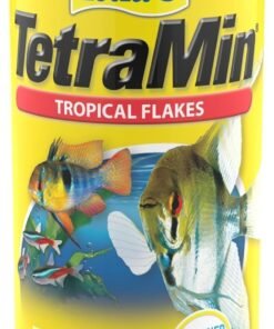 tetra goldfish flakes, nutritionally balanced diet for aquarium fish, vitamin c enriched flakes, 7.06 oz