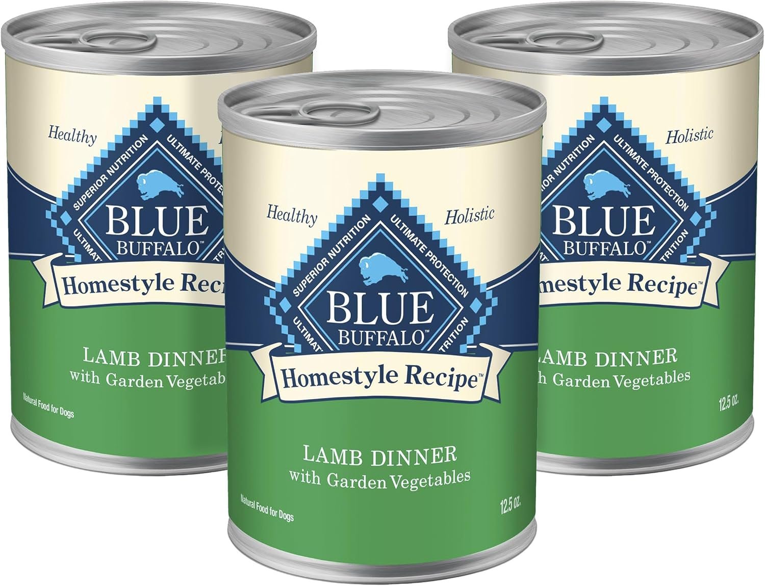 blue buffalo homestyle recipe chicken and turkey wet dog food for adult dogs, 12.5 oz. cans, 6 count variety pack blue buffalo homestyle recipe chicken and turkey wet dog food for adult dogs, 12.5 oz. cans, 6 count variety pack