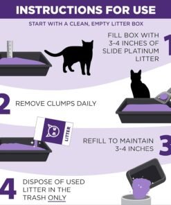 prettylitter health monitoring cat litter (unscented, non clumping) | lightweight & low tracking, color changing silica gel crystals, advanced odor control — 6 lbs, pack of 1 (up to 1 month supply)
