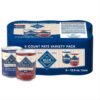 blue buffalo homestyle recipe chicken and turkey wet dog food for adult dogs, 12.5 oz. cans, 6 count variety pack