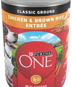 purina one wet dog food true instinct classic ground grain free formula with real turkey and venison high protein wet dog food (pack of 12) 13 oz. cans