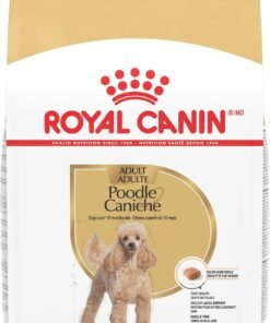 royal canin breed health nutrition poodle adult dry dog food, 10 lb bag