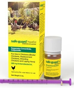 Safe-Guard Aquasol Dewormer for Chickens, 3 mL