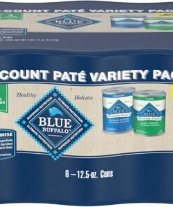 blue buffalo homestyle recipe chicken and turkey wet dog food for adult dogs, 12.5 oz. cans, 6 count variety pack blue buffalo homestyle recipe chicken and turkey wet dog food for adult dogs, 12.5 oz. cans, 6 count variety pack