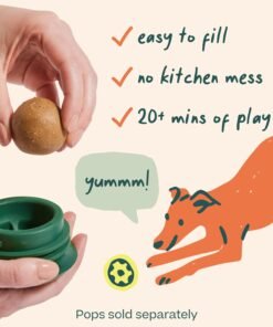 benebone 2 pack wishbone/dental durable dog chew toys, dog toys for aggressive chewers, real bacon, made in usa, medium