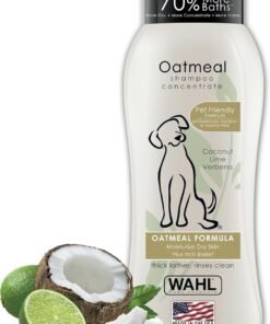 pet honesty chlorhexidine cat & dog seasonal itch relief shampoo, for allergies, itching, skin and coat supplement, helps shedding, hot spots, deodorizing dog shampoo & grooming supplies,16oz