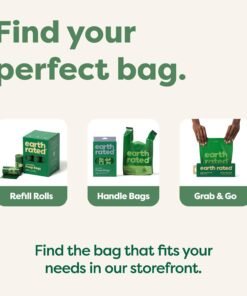 earth rated scented dog poop bags | leak proof refills (270 count) earth rated scented dog poop bags | leak proof refills (270 count)