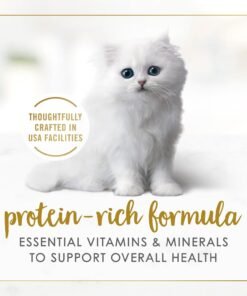 purina fancy feast tender ocean whitefish, turkey, chicken and salmon feasts wet kitten food variety pack (pack of 24) 3 oz. boxes