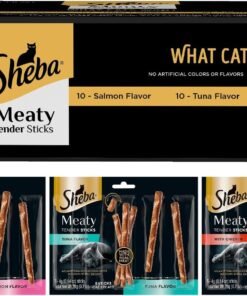 delectables squeeze up variety pack, creamy squeezable puree, lickable wet cat treats, grain free, no fillers, by products, preservatives, 0.5 ounces tube, 54 tubes total