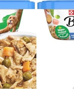 purina beneful small breed wet dog food in gravy, incredibites with real beef (pack of 12) 3 oz. cans