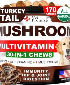 zesty paws dog multivitamin, chewable dog vitamins and supplements for hip & joints, skin & coat, omega 3 fish oil for dogs senior & puppy multivitamin chicken 90ct