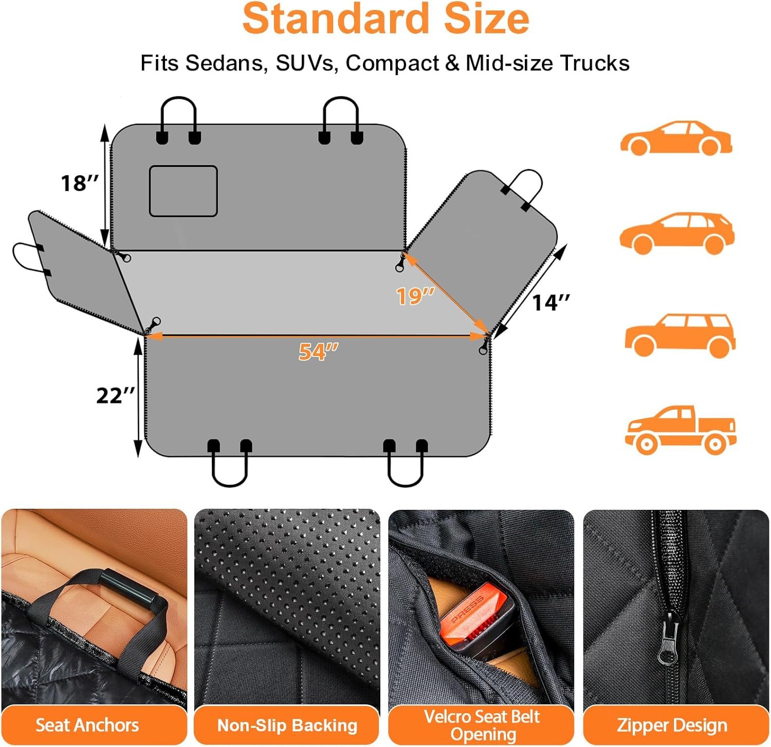 urpower dog car seat cover for pets 100% waterproof seat cover hammock 600d heavy duty scratch proof nonslip durable soft back seat covers for cars and suvs urpower dog car seat cover for pets 100% waterproof seat cover hammock 600d heavy duty scratch proof nonslip durable soft back seat covers for cars and suvs