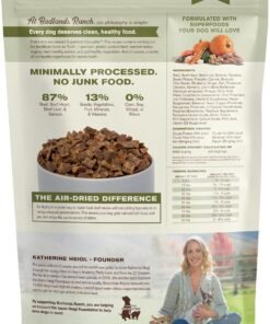 badlands ranch by katherine heigl – superfood complete air dried beef dog food