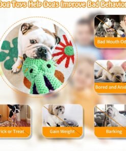 benebone 2 pack wishbone/dental durable dog chew toys, dog toys for aggressive chewers, real bacon, made in usa, medium