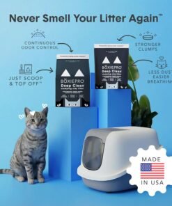 prettylitter health monitoring cat litter (unscented, non clumping) | lightweight & low tracking, color changing silica gel crystals, advanced odor control — 6 lbs, pack of 1 (up to 1 month supply)