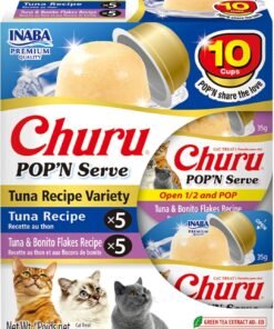 delectables squeeze up variety pack, creamy squeezable puree, lickable wet cat treats, grain free, no fillers, by products, preservatives, 0.5 ounces tube, 54 tubes total