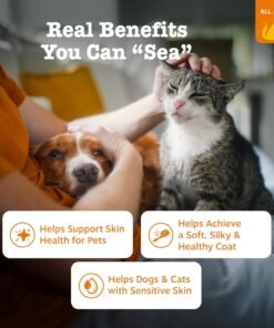 zesty paws dog multivitamin, chewable dog vitamins and supplements for hip & joints, skin & coat, omega 3 fish oil for dogs senior & puppy multivitamin chicken 90ct