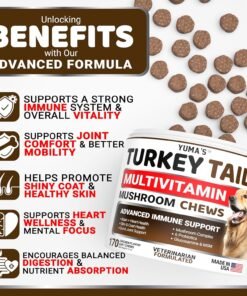 zesty paws dog multivitamin, chewable dog vitamins and supplements for hip & joints, skin & coat, omega 3 fish oil for dogs senior & puppy multivitamin chicken 90ct