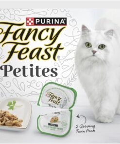 purina friskies wet cat food variety pack, shreds with beef, turkey and cheese dinner, chicken and salmon dinner, and with ocean whitefish and tuna (pack of 40) 5.5 oz. cans