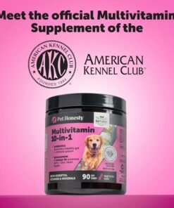 zesty paws dog multivitamin, chewable dog vitamins and supplements for hip & joints, skin & coat, omega 3 fish oil for dogs senior & puppy multivitamin chicken 90ct