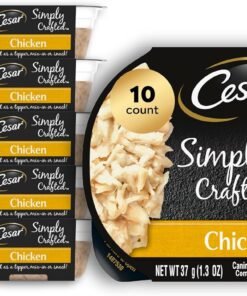 cesar simply crafted adult wet dog food toppers for dry food, beef, chicken, purple potatoes, peas & carrots, 1.3 oz tubs cesar simply crafted adult wet dog food toppers for dry food, beef, chicken, purple potatoes, peas & carrots, 1.3 oz tubs