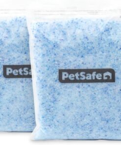 prettylitter health monitoring cat litter (unscented, non clumping) | lightweight & low tracking, color changing silica gel crystals, advanced odor control — 6 lbs, pack of 1 (up to 1 month supply)