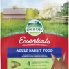 kaytee fiesta rabbit food, nutritious and fun blend, supports dental health and digestion, 3.5 pounds