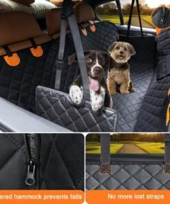 urpower dog car seat cover for pets 100% waterproof seat cover hammock 600d heavy duty scratch proof nonslip durable soft back seat covers for cars and suvs