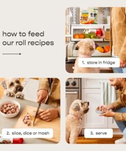 freshpet dog food, slice and serve roll, tender chicken recipe, 16 oz